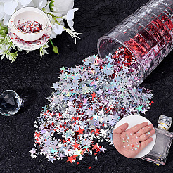 180G 6 Styles PVC Plastic Sequins Confetti&nbsp;AJEW-SP0001-97