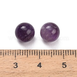 Natural Amethyst Sphere Beads&nbsp;G-H359-02F-8mm
