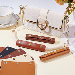 10Pcs 5 Colors PU Leather Luggage Handle Wrap Covers&nbsp;AJEW-NB0006-99
