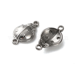 304 Stainless Steel Connector Charms&nbsp;STAS-R164-04P-02