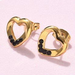 304 Stainless Steel Stud Earrings&nbsp;EJEW-F361-04G