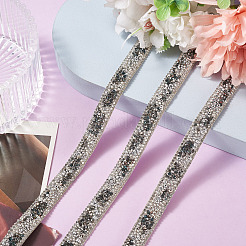 Hotfix Rhinestone Ribbon Trimming&nbsp;DIY-TAC0051-002E-1