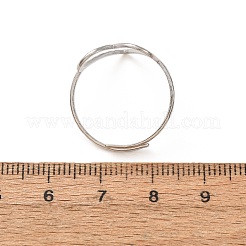 304 Stainless Steel Cuff Open Rings&nbsp;SA-CBA4160-32P