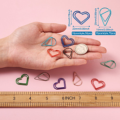 120 Pcs 12 Styles Paper Clips&nbsp;TOOL-TA0001-03