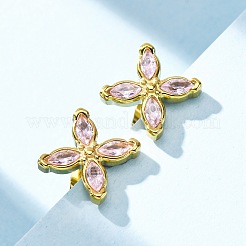 304 Stainless Steel Stud Earrings&nbsp;X-EJEW-C135-01G-04
