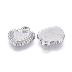Non-Tarnish 304 Stainless Steel Pendant Cabochon Settings&nbsp;STAS-P245-27P
