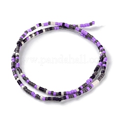 Handmade Lampwork Beads Strands&nbsp;LAMP-L078-008E