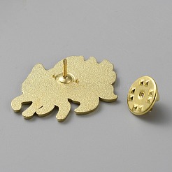 Animal Enamel Pins&nbsp;JEWB-WH0039-03A-G