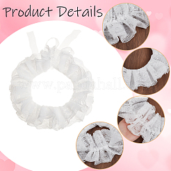 1Pc Detachable Polyester Lace False Collar&nbsp;AJEW-CY0003-17