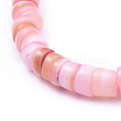 Natural Shell Stretch Beaded Bracelets&nbsp;BJEW-JB05183