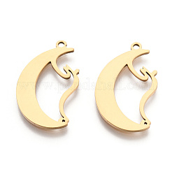 201 Stainless Steel Pendants&nbsp;STAS-N091-171LG