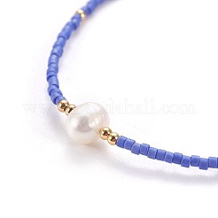 Nylon Thread Braided Bead Bracelets&nbsp;BJEW-E360-03