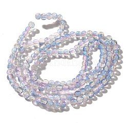 Crackle Glass Beads Strands&nbsp;CCG-C002-6mm-09