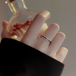 Brass Enamel Cuff Open Rings for Women&nbsp;FS-WGAB57B-01