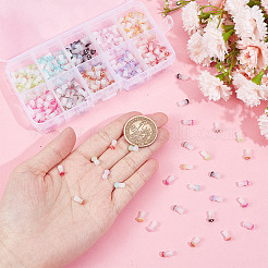 300Pcs 10 Colors Opaque Glass Beads&nbsp;GLAA-GO0001-02
