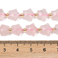 Natural Rose Quartz Beads Strands&nbsp;G-Z080-A10-10mm
