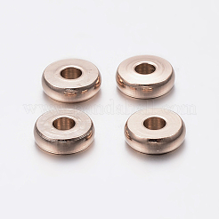 Ion Plating(IP) 304 Stainless Steel Spacer Beads&nbsp;STAS-F136-04RG