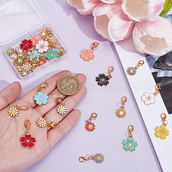32Pcs 16 Styles Alloy Enamel Shoes Charms&nbsp;HJEW-PH01947