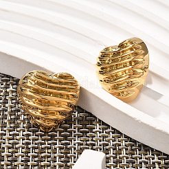 304 Stainless Steel Stud Earrings&nbsp;EJEW-V016-02G-03