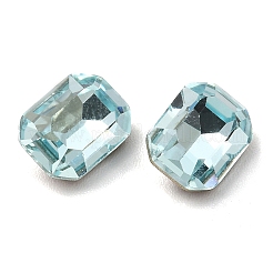 Faceted K9 Glass Rhinestone Cabochons&nbsp;GGLA-R042-02A