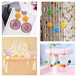 20Pcs 10 Colors Wood Beads&nbsp;WOOD-FS0002-57
