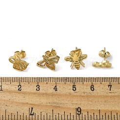 304 Stainless Steel Earring Sets&nbsp;EJEW-S248-06G