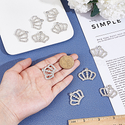 25Pcs Alloy Rhinestone Cabochons&nbsp;FIND-GA0007-48A