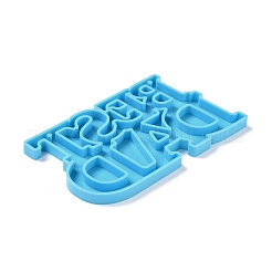 Father's Day Theme DIY Pendant Silicone Molds&nbsp;DIY-C030-06