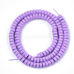 Spray Painted Non-magnetic Synthetic Hematite Beads Strands&nbsp;G-T116-27-09