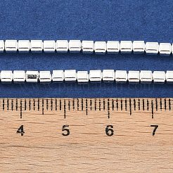Electroplated Synthetic Non-Magnetic Hematite Beads Strands&nbsp;G-U003-18A-02