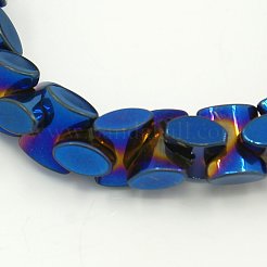 Fashion Non-Magnetic Synthetic Hematite Stretchy Bracelets&nbsp;BJEW-K001-02C