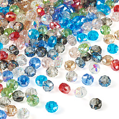 220Pcs 11 Colors Electroplate Glass Beads Strands&nbsp;EGLA-TA0013-52