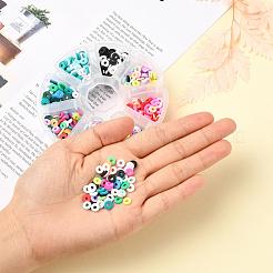 1200Pcs 8 Colors Handmade Polymer Clay Beads&nbsp;CLAY-YW0001-15A