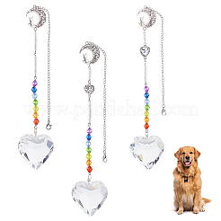 Glass Pendant Decorations&nbsp;HJEW-FH00032