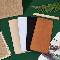 4Pcs 4 Colors Rectangle Felt Bag Bottom&nbsp;FIND-PH0005-80