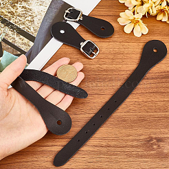 4Pcs Alloy Leather Shoelace Bands&nbsp;FIND-GF0009-28A