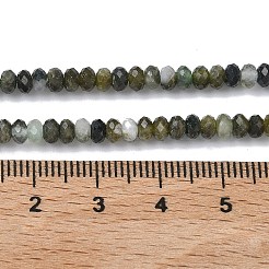 Natural Green Tourmaline Beads Strands&nbsp;G-L651-B05-4x2mm-02