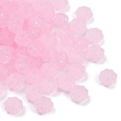 Frosted Transparent Acrylic Beads&nbsp;X1-OACR-P029-03B-05