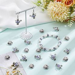 40Pcs 2 Styles Tibetan Style Alloy Charms&nbsp;FIND-SC0022-92
