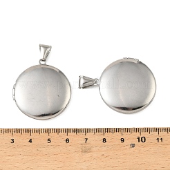 316 Stainless Steel Locket Pendants&nbsp;STAS-K321-11D-P