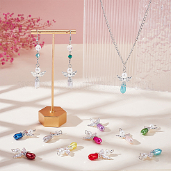 60Pcs Imitation Pearl Acrylic Pendants&nbsp;PALLOY-WR00014