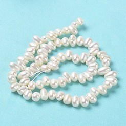 Natural Cultured Freshwater Pearl Beads Strands&nbsp;PEAR-J007-51