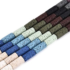 Natural Lava Rock Beads Strands&nbsp;G-N257-15A-01