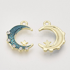 Alloy Enamel Pendants&nbsp;ENAM-N051-21B