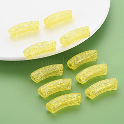 Transparent Crackle Acrylic Beads&nbsp;CACR-S009-001B-N85
