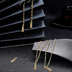 5Pcs Brass Micro Pave Clear Cubic Zirconia Pendants&nbsp;ZIRC-SC0001-15