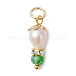 7Pcs 7 Colors Natural Cultured Freshwater Pearl Pendants&nbsp;PALLOY-JF04688