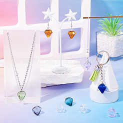 DIY Diamond Glass Bottles Pendants Making Kits&nbsp;DIY-TA0012-40A