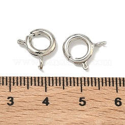 Brass Spring Ring Clasps&nbsp;KK-G557-01C-P