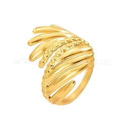 304 Stainless Steel Cuff Open Rings&nbsp;WG749B5-02